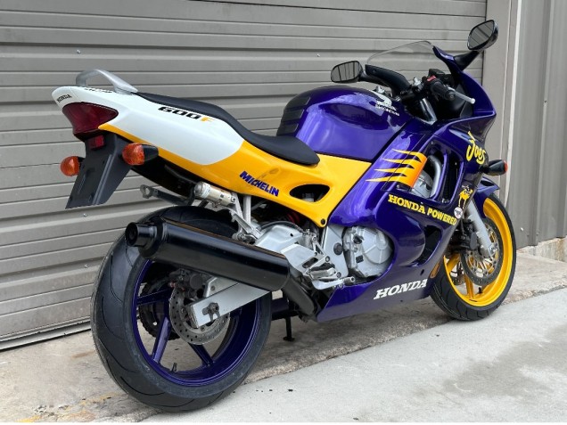 Carenados Moto Honda CBR600 F3 1995-1996 - Amarillo Plata Azul Baratos