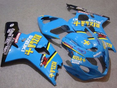 Carenados Moto Suzuki GSXR 750 2004-2005 - Azul Oro Negro Motul Rizla Baratos