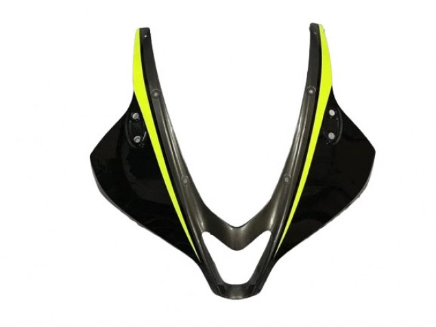 Carenados Moto Honda CBR600RR 2007-2008 - Negro Brillante Alta Visibilidad Amarillo Baratos