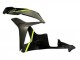 Carenados Moto Honda CBR600RR 2007-2008 - Negro Brillante Alta Visibilidad Amarillo Baratos