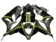 Carenados Moto Honda CBR600RR 2007-2008 - Negro Brillante Alta Visibilidad Amarillo Baratos