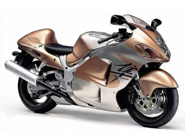 Carenados Moto Suzuki GSXR 1300 Hayabusa 1996-2007 - Marrón Claro Plata Baratos