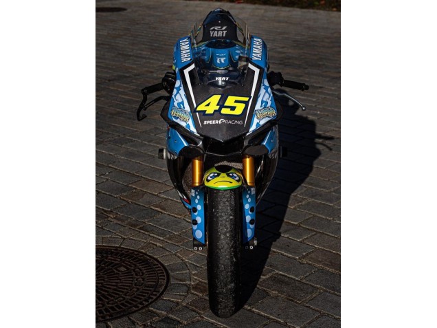 Carenados Moto Yamaha YZF R1 2015-2019 - Azul Amarillo Tiburón Baratos