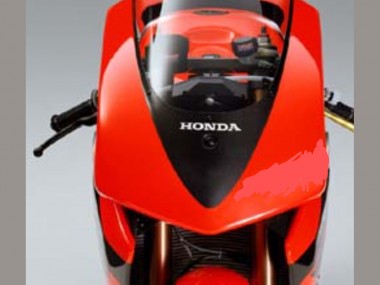 Carenado Moto Honda CBR600RR 2003-2004 - Rojo Negro Brillante Baratos