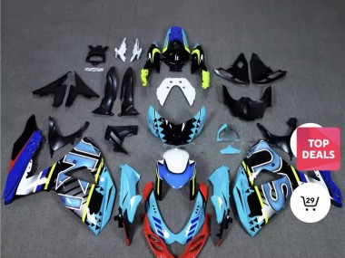 Carenados Moto Suzuki GSXR 1000 2009-2016 - Azul Rojo Amarillo Blanco Baratos