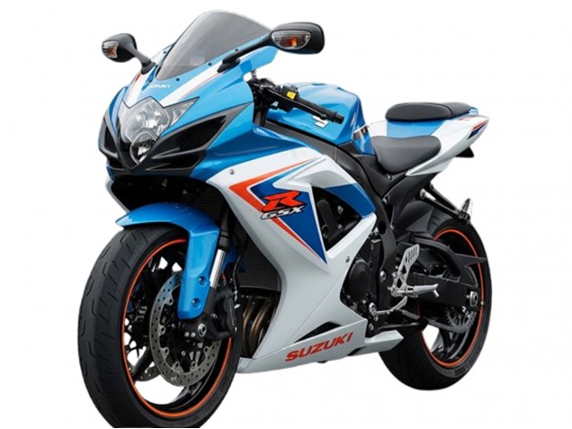 Carenados Moto Suzuki GSXR 600 2006-2007 - Blanco Azul Rojo Baratos