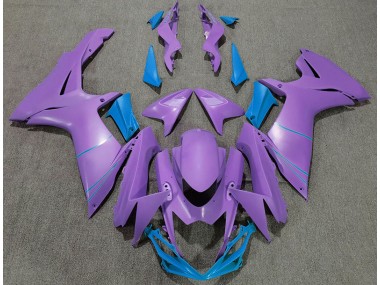 Morado Mate & Azul 11-24 GSXR 600-750 Carenado Moto