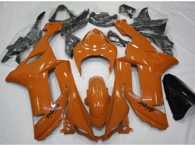 Naranja Brillante 07-08 ZX6R Carenado Moto