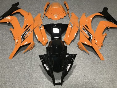 Naranja Brillante & Logotipos 11-15 ZX10R Carenado Moto