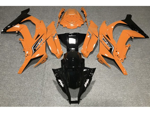 Naranja Brillante & Logotipos 11-15 ZX10R Carenado Moto