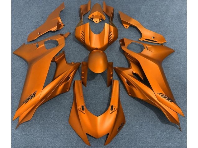 Naranja Brillante Mate 17-21 R6 Carenado Moto Naranja Brillante Mate 17-21 R6 Carenado Moto