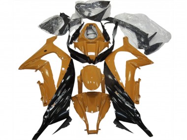 Naranja Brillante & Negro 11-15 ZX10R Carenado Moto