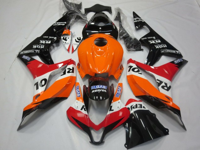 Naranja Claro Repsol 07-08 CBR600RR Carenado Moto Naranja Claro Repsol 07-08 CBR600RR Carenado Moto