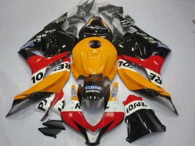 Naranja Claro Repsol 09-12 CBR600RR Carenado Moto