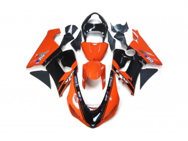 Naranja & Negro Elf 05-06 ZX6R Carenado Moto