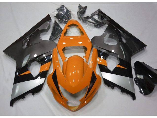 Naranja & Plata 04-05 GSXR 600-750 Carenado Moto