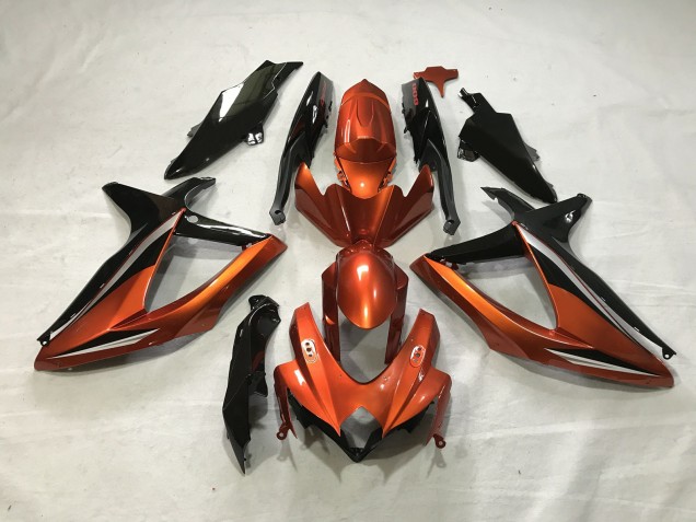 Naranja Quemada 08-10 GSXR 600-750 Carenado Moto
