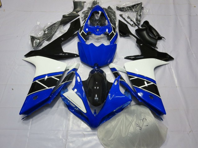 Negro Blanco & Negro 07-08 R1 Carenado Moto Negro Blanco & Negro 07-08 R1 Carenado Moto