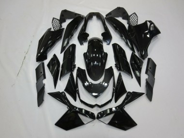 Negro Brillante 10-13 Z1000 Carenado Moto