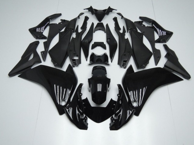 Negro Brillante 11-14 CBR250RR Carenado Moto Negro Brillante 11-14 CBR250RR Carenado Moto