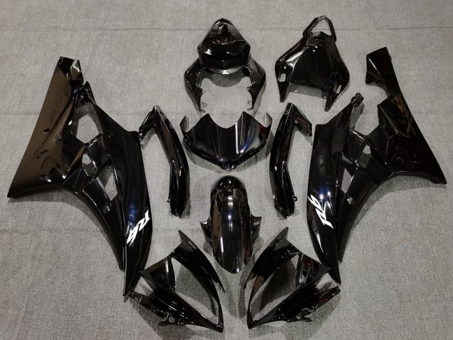 Negro Brillante & Azul Perla 06-07 R6 Carenado Moto Negro Brillante & Azul Perla 06-07 R6 Carenado Moto