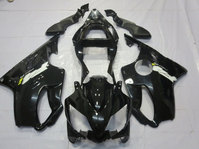 Negro Brillante Con Calcomanías 01-03 CBR600 F4i Carenado Moto Negro Brillante Con Calcomanías 01-03 CBR600 F4i Carenado Moto