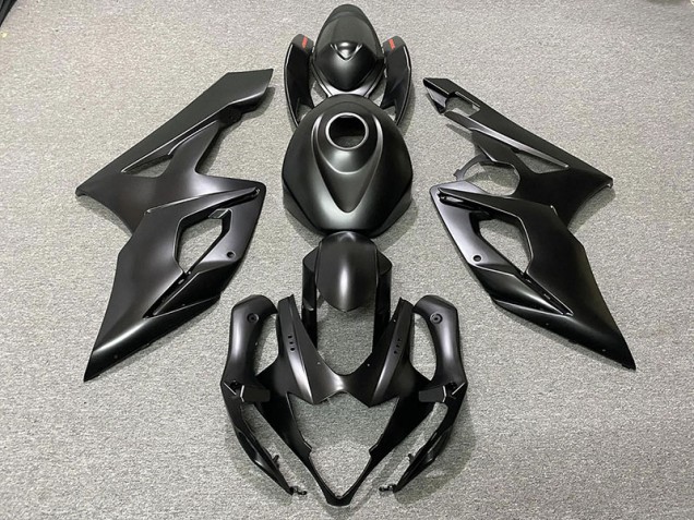 Negro Mate 05-06 GSXR 1000 Carenado Moto