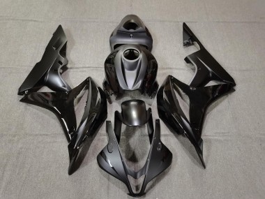 Negro Mate & Brillante 07-08 CBR600RR Carenado Moto