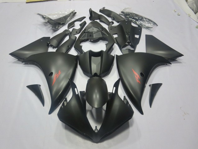 Negro Mate Rojo 09-11 R1 Carenado Moto Negro Mate Rojo 09-11 R1 Carenado Moto
