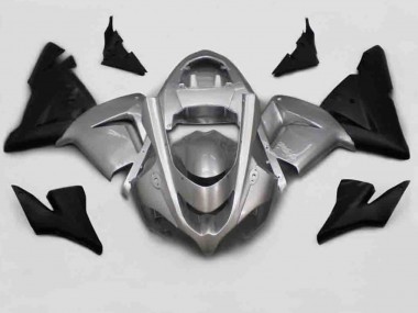Negro Plata 04-05 ZX10R Carenado Moto