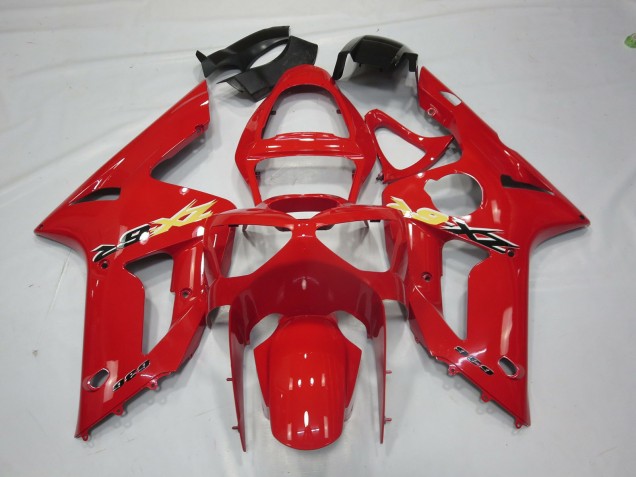 Ninja Rojo 03-04 ZX6R Carenado Moto Ninja Rojo 03-04 ZX6R Carenado Moto