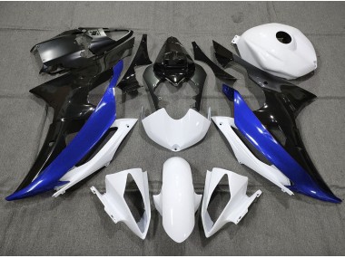 Personalizado Azul Blanco & Negro 08-16 R6 Carenado Moto