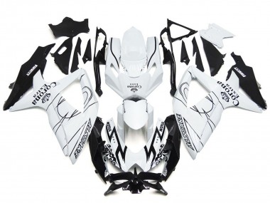 Personalizado Corona Especial Con Blanco 08-10 GSXR 600-750 Carenado Moto