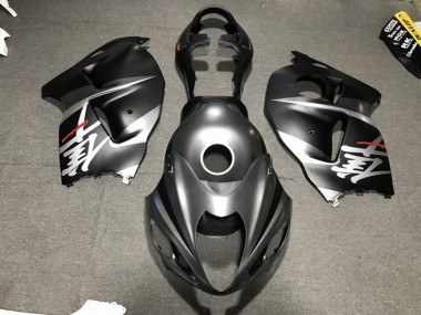 Plata Mate / Negro 97-07 GSXR 1300 Carenado Moto
