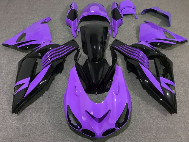 Púrpura Brillante 06-11 ZX14R Carenado Moto Púrpura Brillante 06-11 ZX14R Carenado Moto