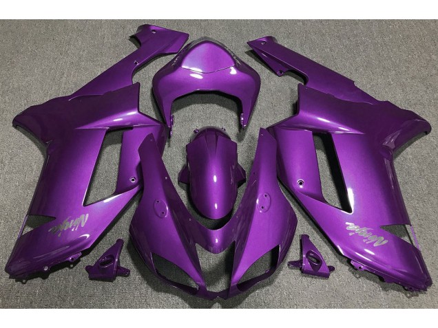 Púrpura Brillante 07-08 ZX6R Carenado Moto Púrpura Brillante 07-08 ZX6R Carenado Moto