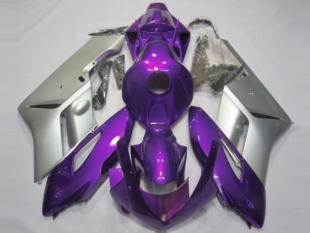 Púrpura Brillante & Plata 04-05 CBR1000RR Carenado Moto