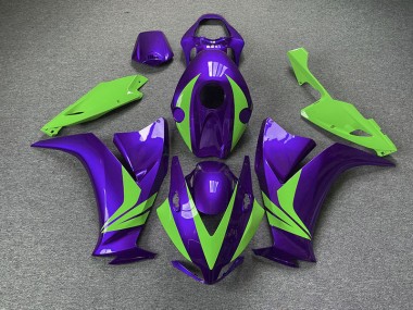 Púrpura Brillante & Verde 12-16 CBR1000RR Carenado Moto