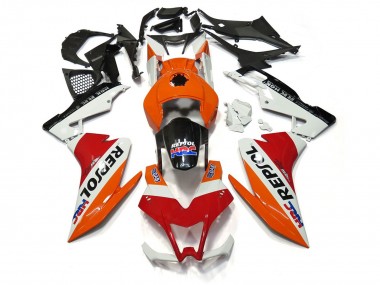 Repsol Blanco & Rojo 12-15 RS4 125 Carenado Moto