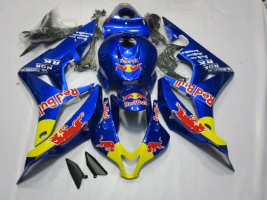Rojo Azul Intenso Toro 07-08 CBR600RR Carenado Moto