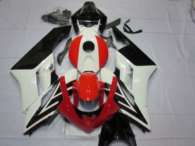 Rojo Blanco & Negro 04-05 CBR1000RR Carenado Moto