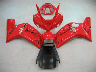Rojo Brillante 03-04 ZX6R Carenado Moto