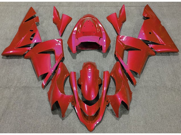 Rojo Brillante 04-05 ZX10R Carenado Moto