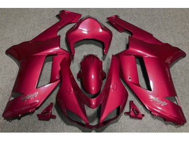 Rojo Caramelo 07-08 ZX6R Carenado Moto