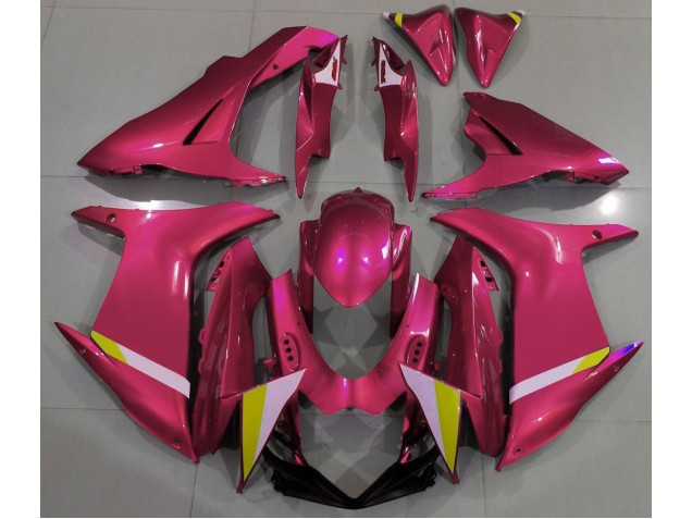 Rojo Caramelo Brillante 11-24 GSXR 600-750 Carenado Moto Rojo Caramelo Brillante 11-24 GSXR 600-750 Carenado Moto