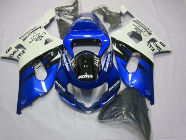 Rojo Movistar 01-03 GSXR 600-750 Carenado Moto