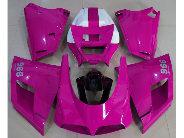 Rosa Brillante 93-05 Ducati 996 748 916 998 Carenado Moto Rosa Brillante 93-05 Ducati 996 748 916 998 Carenado Moto