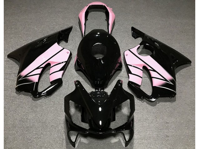 Rosa & Negro Personalizados 04-07 CBR600 F4i Carenado Moto Rosa & Negro Personalizados 04-07 CBR600 F4i Carenado Moto