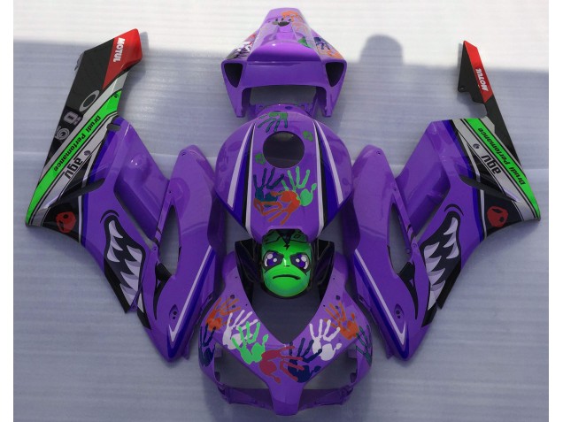 Tiburón Morado 04-05 CBR1000RR Carenado Moto Tiburón Morado 04-05 CBR1000RR Carenado Moto
