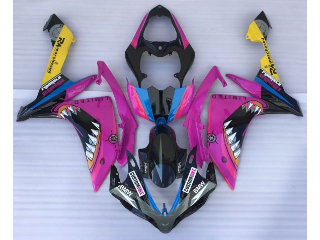 Tiburón Rosa 07-08 R1 Carenado Moto Tiburón Rosa 07-08 R1 Carenado Moto